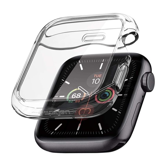 Apple Watch Series 5 40mm Kılıf CaseUp Protective Silicone Şeffaf 3